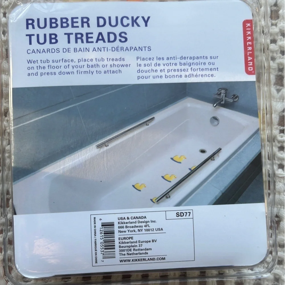 FREE WHEN BUNDLED WITH FLiPSiDE Towel Blanket Rubber Ducky Tub Treads 1 Set